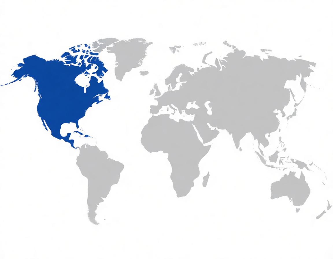 Carte North-america