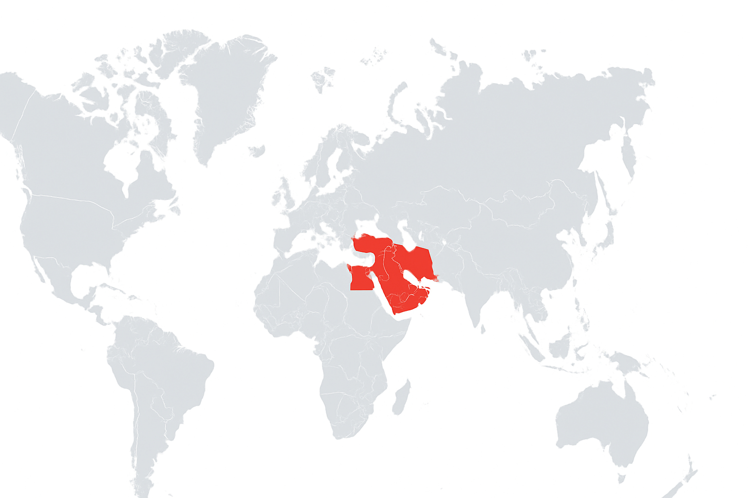 Carte Middle-east