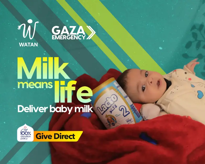 Sauvez un bébé de la faim à Gaza